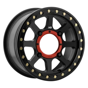 XD Powersports – XS234 ADDICT 2 BEADLOCK – Black – 14″x10″ 0mm – All weather Wheels – XS23441040700